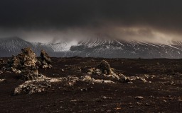 Paysage d'une Exoplanète