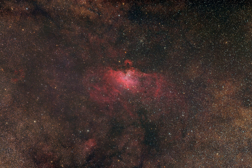 M16 - Eagle Nebula and The Pillars of Creations