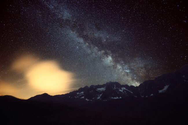 Milky Way from Ecrins National Parc